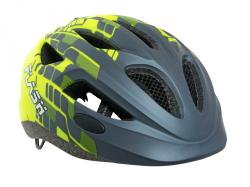 Author Flash LED Inmold X8 (171 sivá/žltá-neónová-matná) detská cyklistická prilba Author Flash LED Inmold X8 (171 sivá/žltá-neónová-matná) detská cyklistická prilba