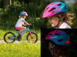 Author Flash LED Inmold X8 (171 sivá/žltá-neónová-matná) detská cyklistická prilba