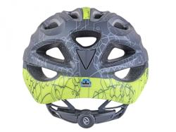Author Flow Inmold X9 (191 černá/žlutá-neonová) cyklistická přilba