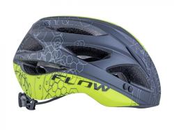 Author Flow Inmold X9 (191 černá/žlutá-neonová) cyklistická přilba