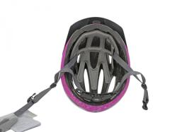 Author Flow Inmold X9 (192 bílá/růžová-neonová) cyklistická přilba