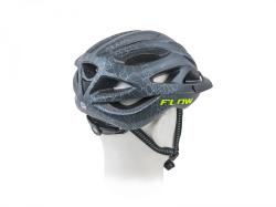 Author Flow Inmold X9 (201 černá-matná) cyklistická přilba