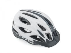 Author Flow Inmold X9 (205 biela/čierna-matná) cyklistická prilba