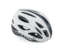 Author Flow Inmold X9 (205 bílá/černá-matná) cyklistická přilba