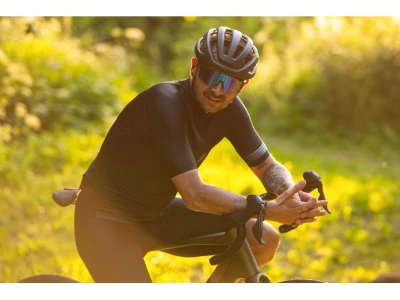 Author Impresa Inmold (stříbrná/bílá) cyklistická přilba