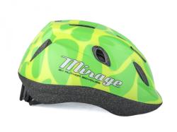 Author Mirage Inmold (198 žlutá/zelená)dětská cyklistická přilba