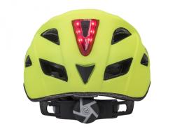 Author Pulse LED X8 (171 žlutá-neonová) cyklistická přilba