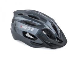 Author Saber X1 Inmold (221 sivá) cyklistická prilba