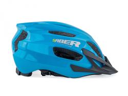 Author Saber X1 Inmold (222 modrá) cyklistická přilba