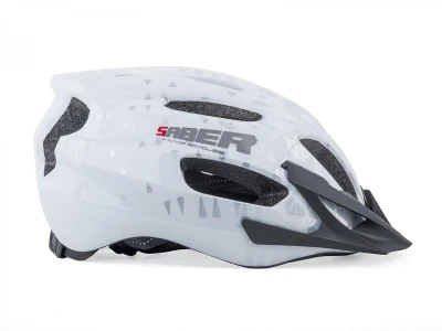 Author Saber X1 Inmold (223 bílá) cyklistická přilba