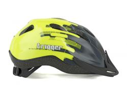 Author Trigger Inmold (175 sivá/žltá-neónová) detská prilba