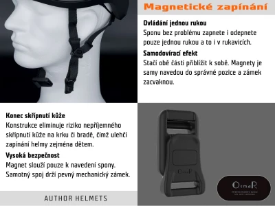 Author Vento InMold LED USB (stříbrná/bílá) cyklistická přilba