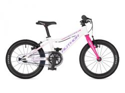 Author Record 16 2025 bílá/růžová/fialová dětské kolo + blikačky zdarma Author Record 16 2025 bílá/růžová/fialová dětské kolo + blikačky zdarma