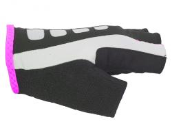 Author Rukavice Lady Sport Gel X6 k/p (bílá/růžová/černá)