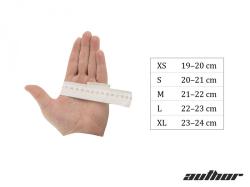 Author Rukavice Men Comfort Gel X24 k/p (žlutá-neonová/černá)