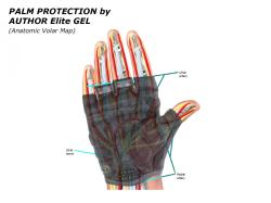 Author Rukavice Men Sport Gel k/p (šedá/černá)