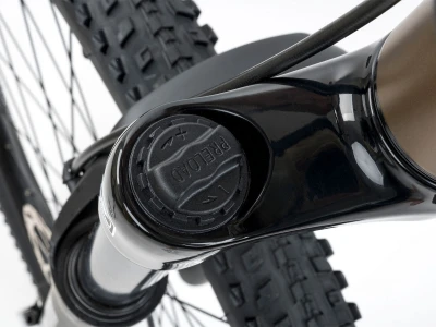 Author Solution 29 2026 bronzové-matné/černé/oranžové MTB kolo + výbava zdarma
