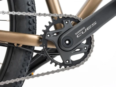 Author Solution 29 2026 bronzové-matné/černé/oranžové MTB kolo + výbava zdarma