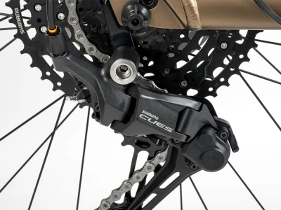 Author Solution 29 2026 bronzové-matné/černé/oranžové MTB kolo + výbava zdarma