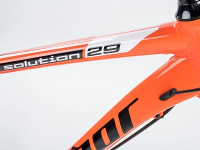 Author Solution 29 2023-24 oranžová/černá MTB kolo + výbava zdarma