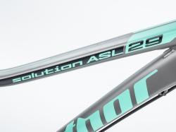 Author Solution 29 ASL 2023-24 bílá/stříbrná/červená dámské MTB 29[34]kolo + výbava zdarma