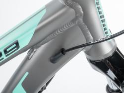 Author Solution 29 ASL 2023-24 stříbrná-matná/zelená dámské MTB 29[34]kolo + výbava zdarma