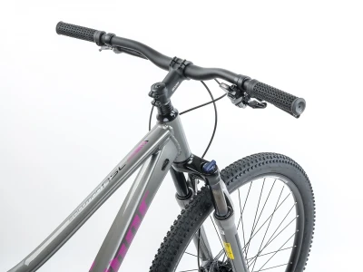 Author Solution 29 ASL 2026 stříbrné/růžové dámské MTB kolo + sleva 1500,- na příslušenství