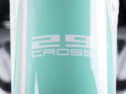 Author Stratos ASL 2023-24 bílé/zelené/stříbrné dámské krosové kolo + výbava zdarma