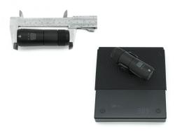 Author Světlo př. A-QUANTUM 750 lm USB L-Run (černá)