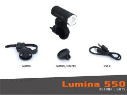 Author Světlo př. LUMINA 550 lm USB Alloy (černá)