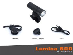 Author Svetlo př. LUMINA 600 lm USB Alloy (čierna)