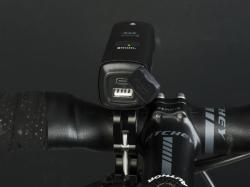 Author Světlo př. PROXIMA 1000 lm / HB 25-32 mm USB Alloy (černá)