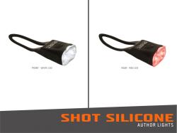 Author Svetlo sada Shot SILICONE W R (čierna/číre-sklo)