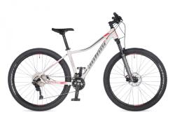 Author Traction 27,5 ASL 2021-22 bílá/stříbrná/červená dámské MTB kolo + výbava zdarma