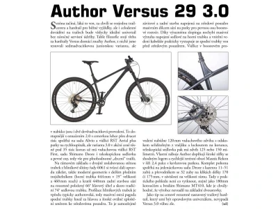 Author Versus 29 3.0 2023-24 šedá-matná FSX trail 29" horské kolo