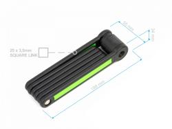 Author Zámek AUL FlexGuard-6 (černá/zelená)