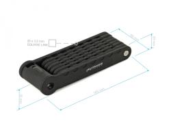 Author Zámek AUL FlexGuard-8 X9 (černá)