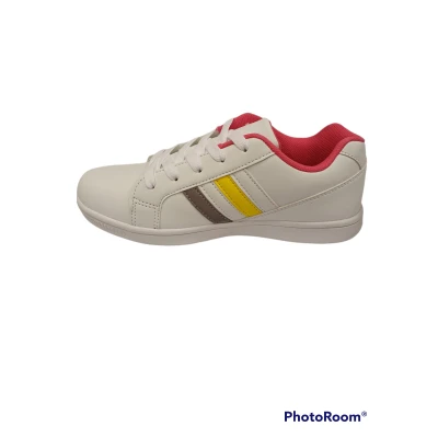 Authority Kids Arthie white/silver/blaz yellow tenisky