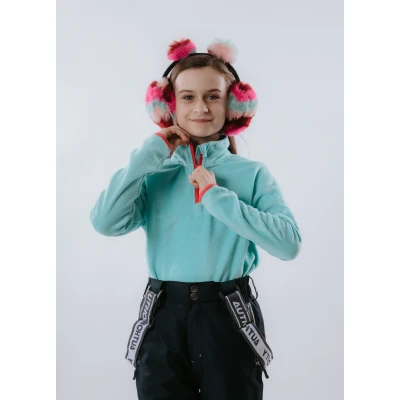 Authority Kids F-LAURA_mint dívčí lyžařská fleecová mikina