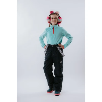 Authority Kids F-LAURA_mint dívčí lyžařská fleecová mikina