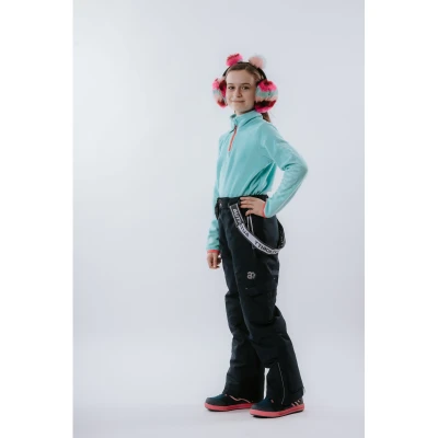 Authority Kids F-LAURA_mint dívčí lyžařská fleecová mikina