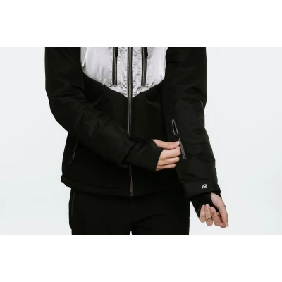 Authority SJ-GLAM W silver dámská lyžařská bunda