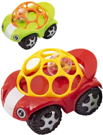 Auto 11cm baby autíčko s chrastící kuličkou s očima 2 barvy pro miminko Auto 11cm baby autíčko s chrastící kuličkou s očima 2 barvy pro miminko