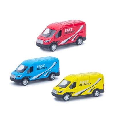 Auto dodávka 3 barvy kov/plat