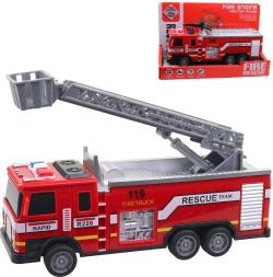 Auto hasičské požární vozidlo vodní dělo / žebřík hasiči plast 2 druhy Auto hasičské požární vozidlo vodní dělo / žebřík hasiči plast 2 druhy