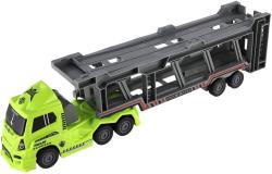 Auto kamion přepravník aut plastový tahač na setrvačník 4 barvy