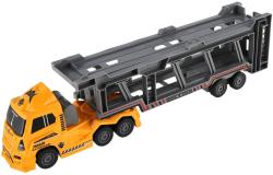 Auto kamion přepravník aut plastový tahač na setrvačník 4 barvy