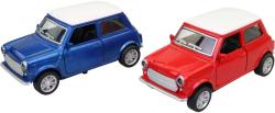 Auto kovové retro 11cm osobní automobil zpětný chod 6 druhů