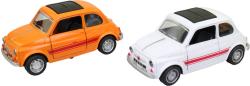 Auto kovové retro 11cm osobní automobil zpětný chod 6 druhů