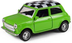 Auto Mini Cooper retro kovové 11cm zpětný chod 4 barvy